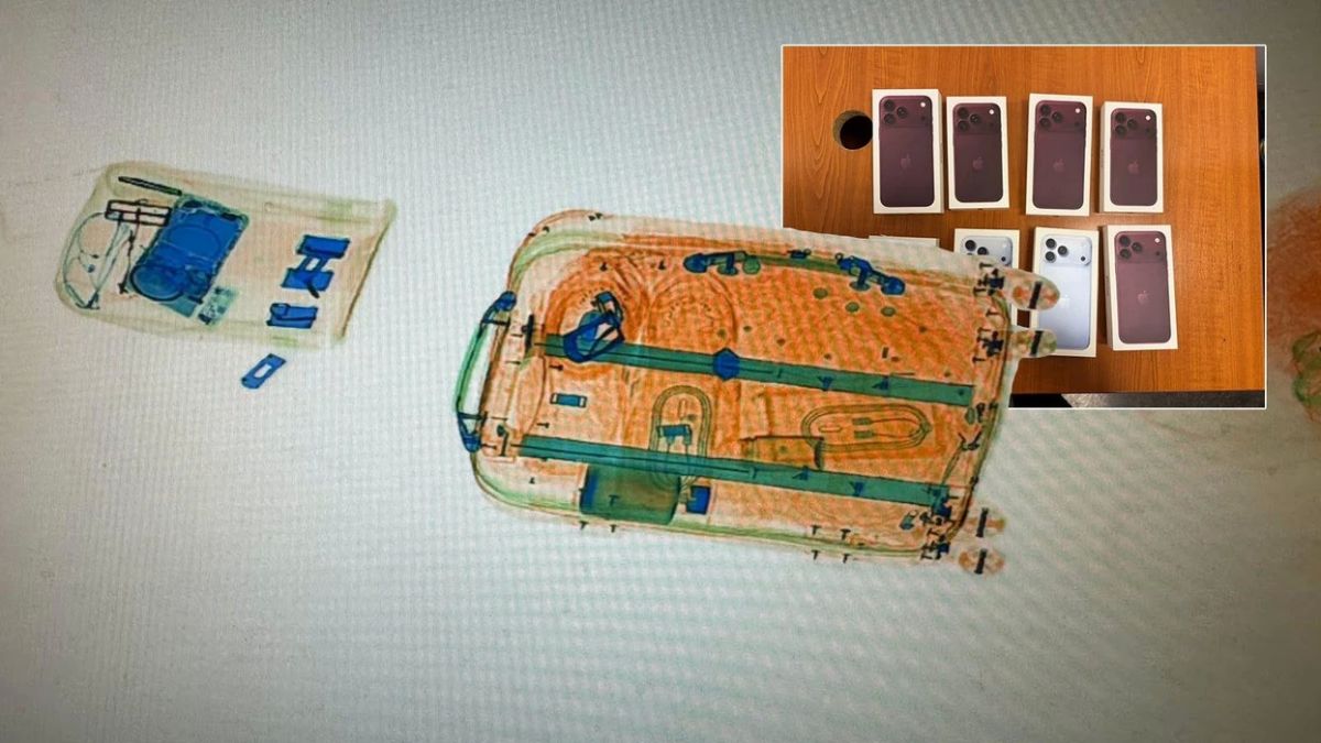 Havalimanda 15 bin Euro Değerinde 8 Telefon Ele Geçirildi