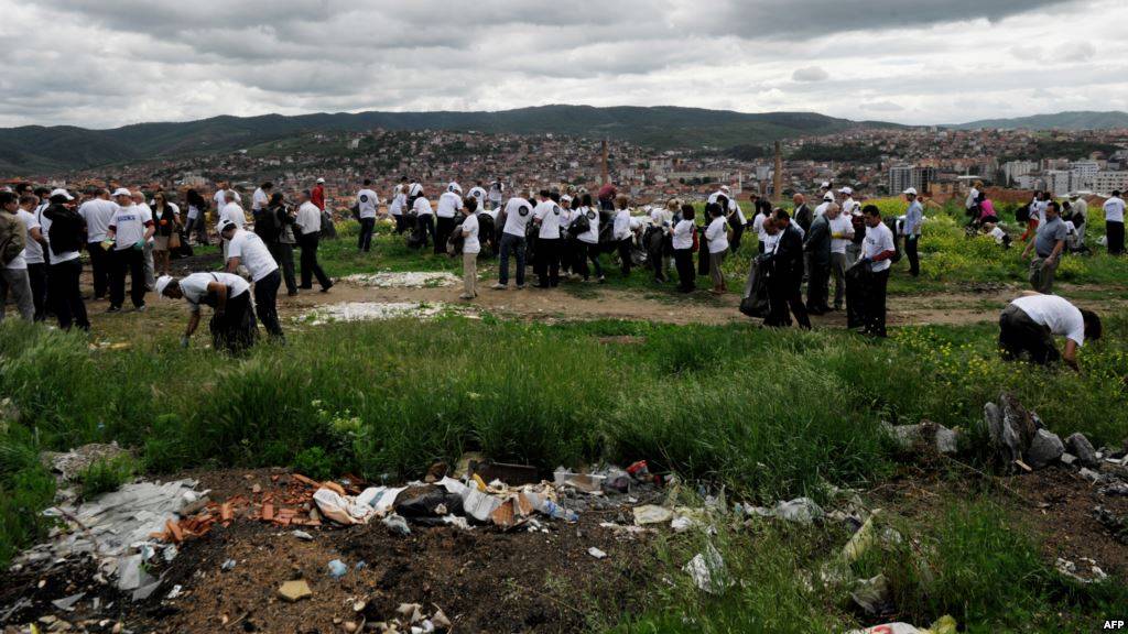Kosova’da 316 Ton Çöp Temizlendi