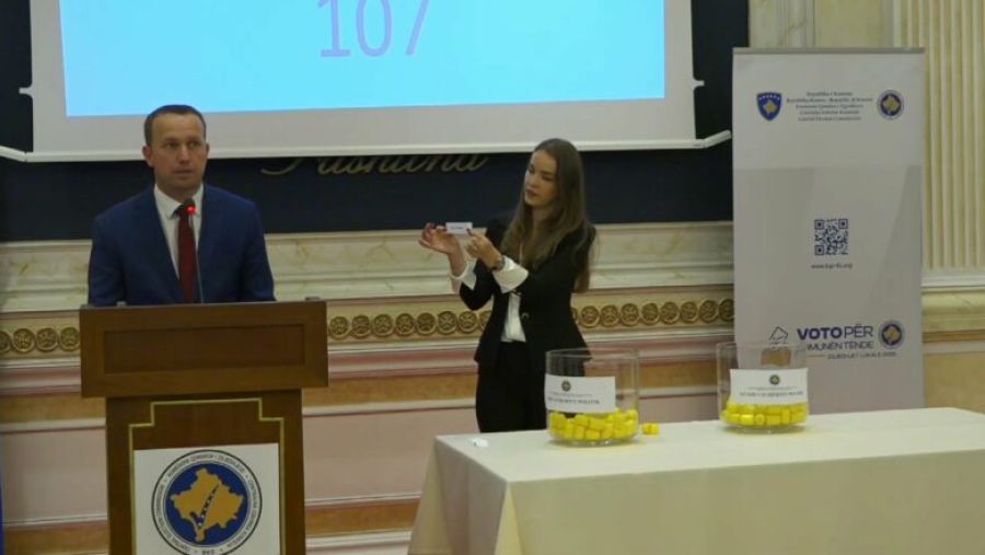 Yerel Seçimlerde  Yarışacak Siyasi Oluşumlar İçin Kura Çekimi Yapıldı     