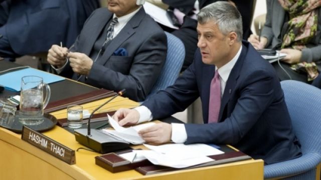 Thaçi Kosova'nın Tanınması Çağrısında Bulundu