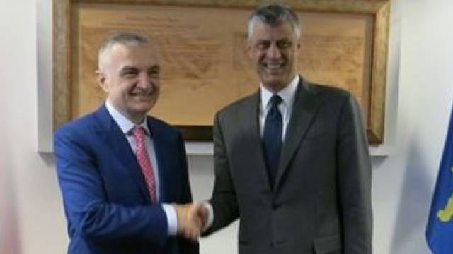 Thaçi,  Meta ile Bir Araya Geldi