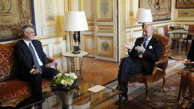Thaçi, Fransa'dan Destek İstedi