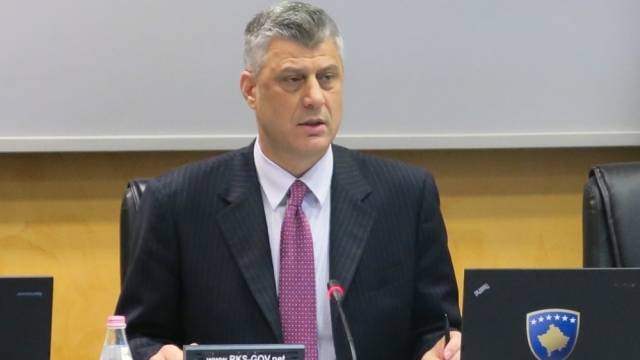 Thaçi: İlerdeki Günlerde Kurumların Kurulacağına İnanıyorum