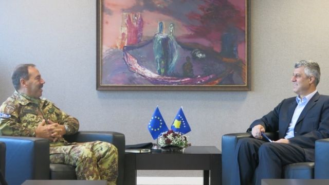 Thaçi: NATO'nun Varlığı Çok Önemli Bir Etmen