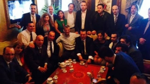 Thaçi, Gurbetçi İşadamlarla Görüştü