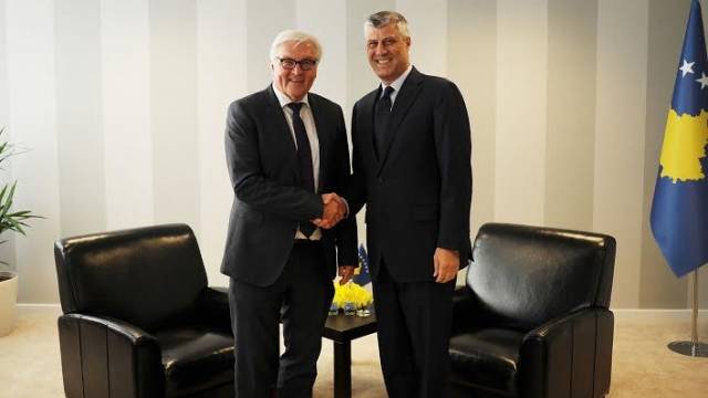 Thaçi: Danke Deutschland!