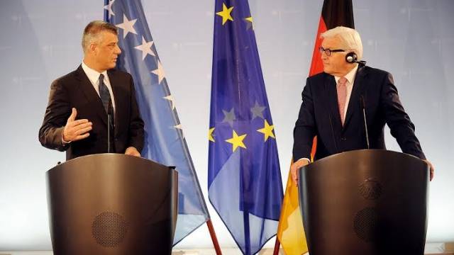 Thaçi: Almanya'nın Rolü Balkanlar için Hayati Önemdendir