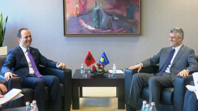 Thaçi: Arnavutluk Kosova'nın Stratejik Ortağı