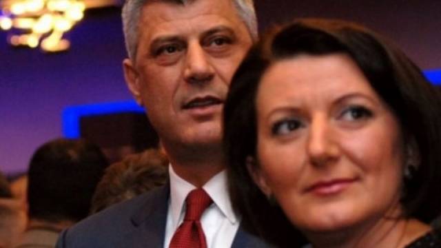 Thaçi,  Jahjaga ve Veseli ile Görüştü