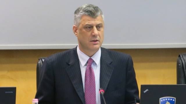 Thaçi: Mahkemeyi BMÖ Değil, Kosova Kursun