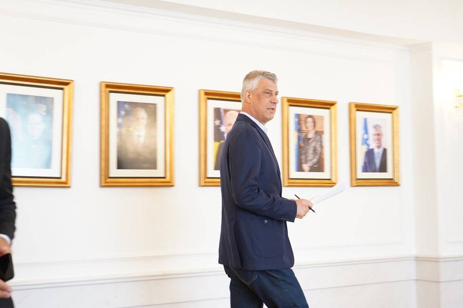 Thaçi Önümüzdeki Hafta Partilerle İstişare Edecek