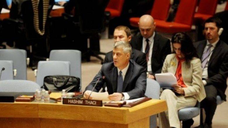 Thaçi,  NewYork’a Vardı