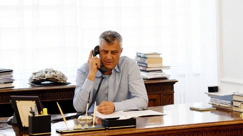 Thaçi,  Ülkemizin Egmont Group'a Üyeliğini Tebrik Etti