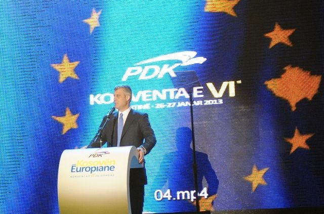Jahjaga ve Haradinaj Thaçi'yi Tebrik Etti
