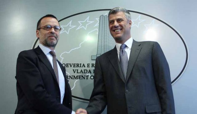 Thaçi Stefanoviç'in Ziyaretini Memnuniyetle Karşılıyor