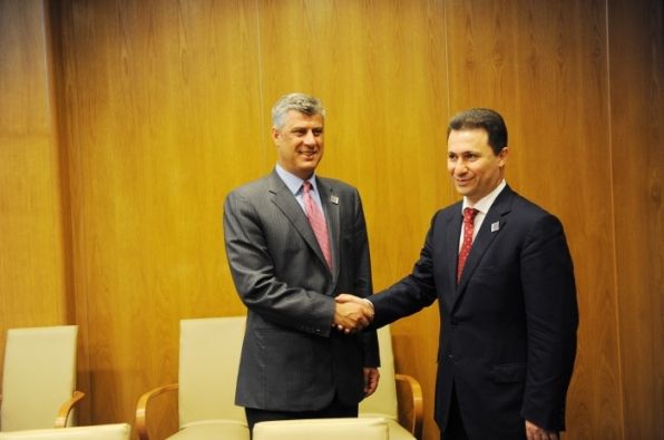 Thaçi ve Gruevski Anlaşamadı