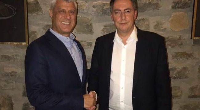 Thaçi, McAllister ile Görüştü