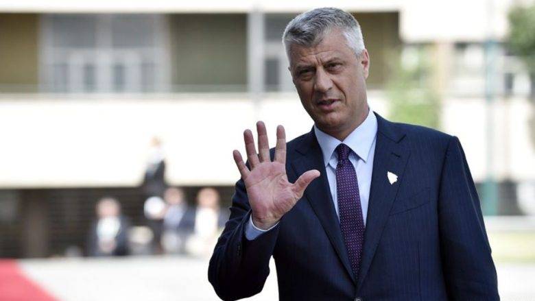 Cumhurbaşkanı Thaçi ABD’ye Gitti