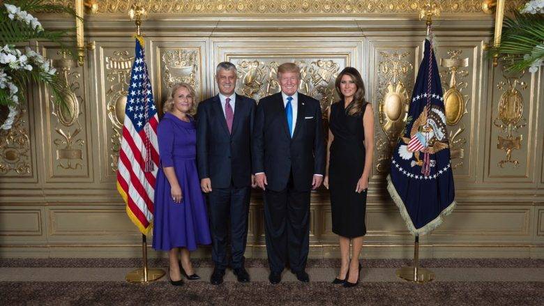Thaçi, Trump ile Bir Araya Geldiği Bir Fotoğraf Yayımladı