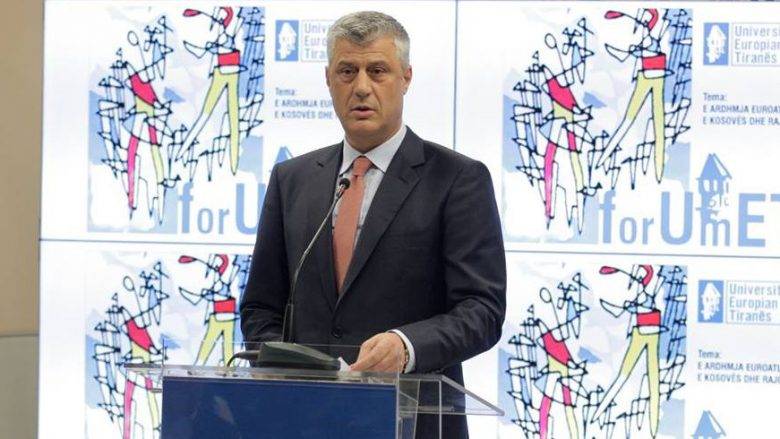 Thaçi: Donald Trump Yönetimiyle Temaslarımız Var