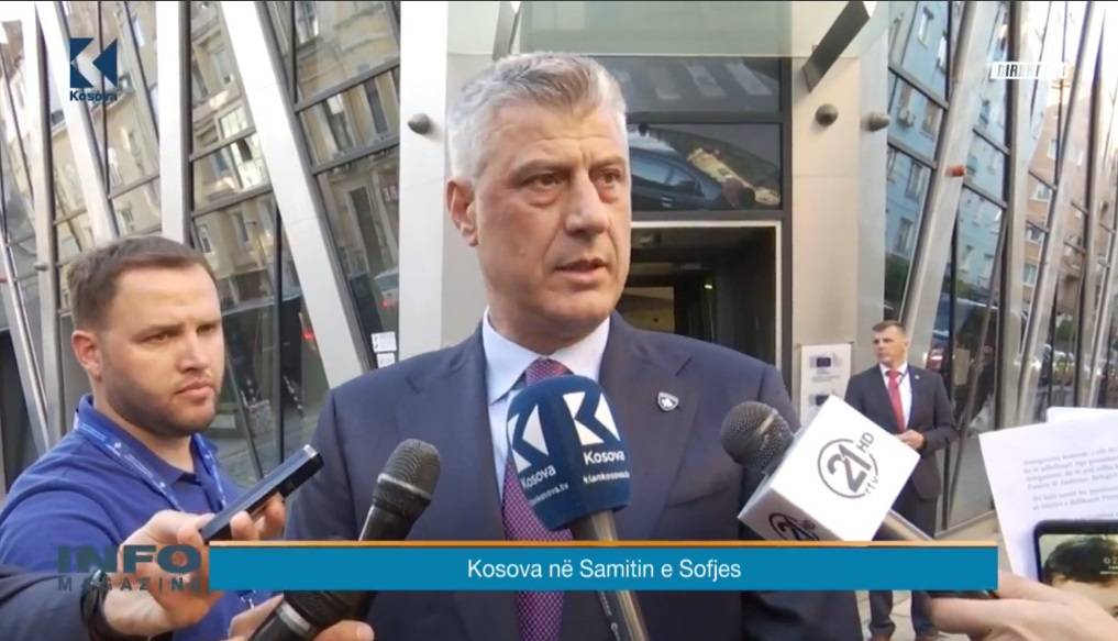 Thaçi, Sofya’ya Gitti