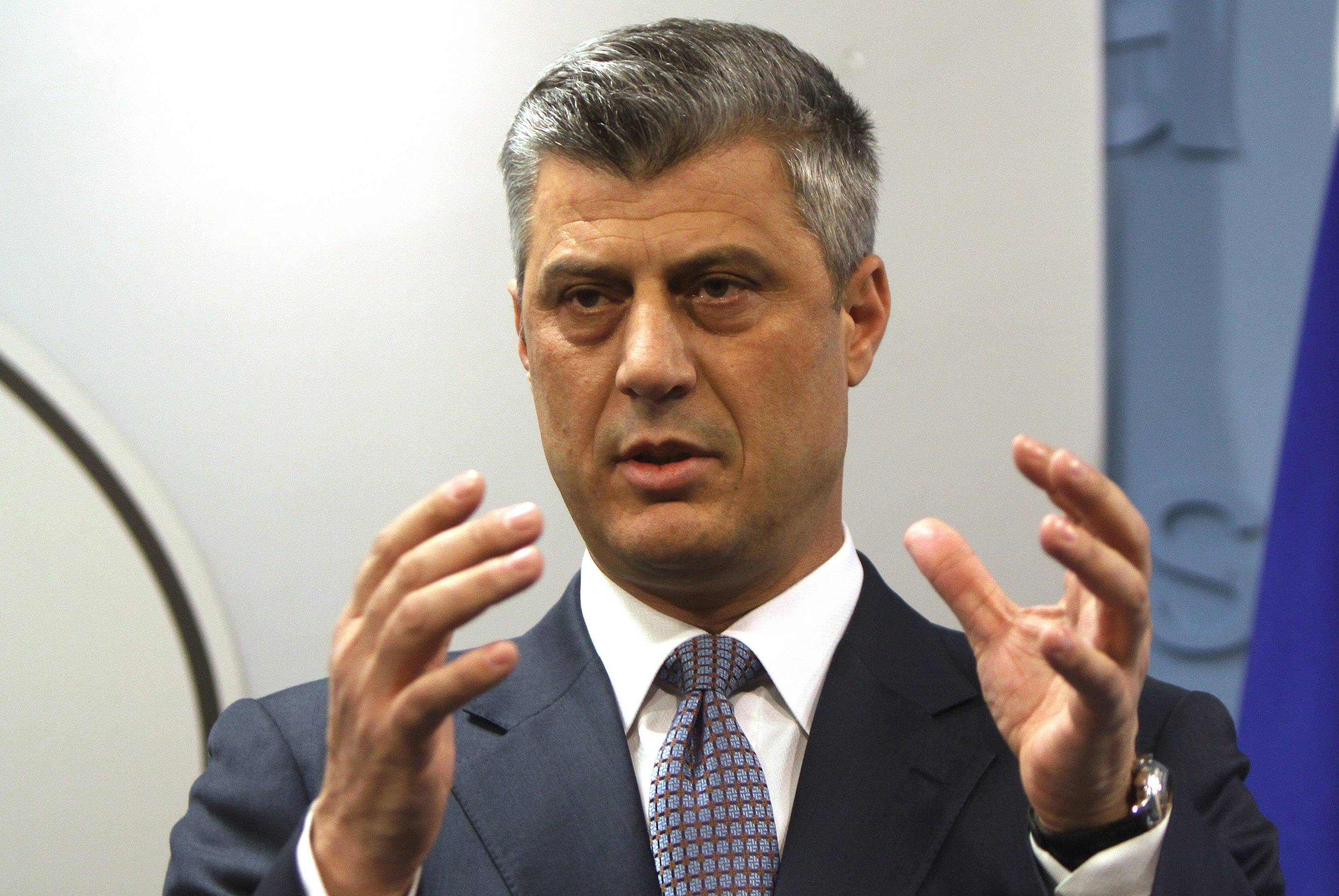Thaçi'den Milletvekillerine Suçlama