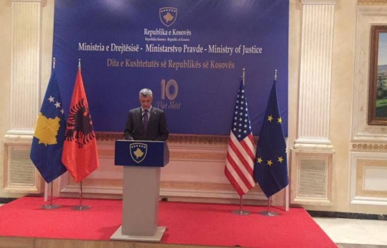 Thaçi’den Yağcılar’a Cumhurbaşkanlığı Nişanı Verildi