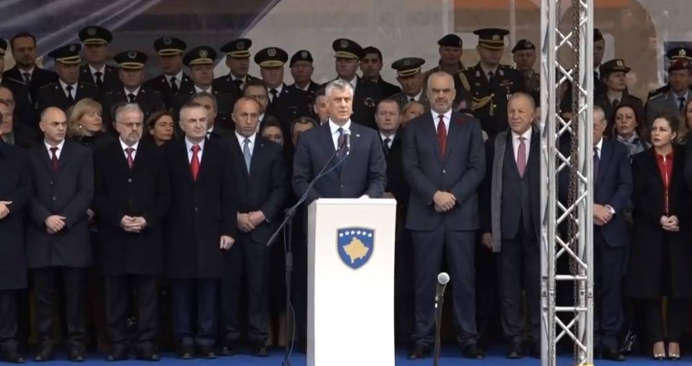 Thaçi: Kosova'nın Orduya Sahip Olmasında Kararlıyım