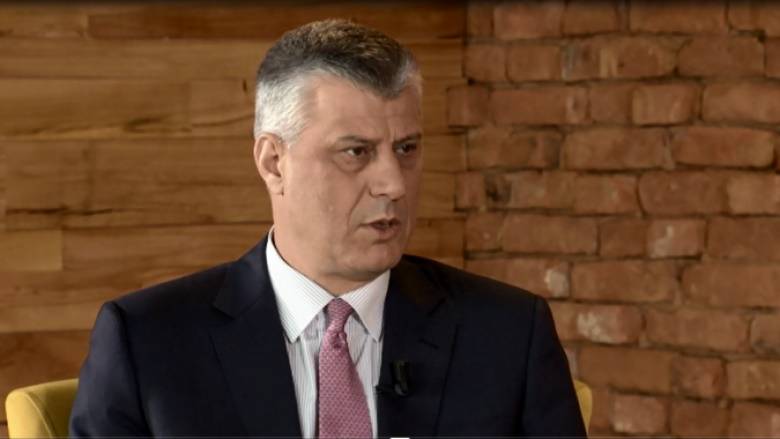 Thaçi: Türk Halkıyla Beraberiz