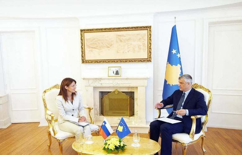 Slovenyalı Bakan İle Kosova Ordusu Konuşuldu
