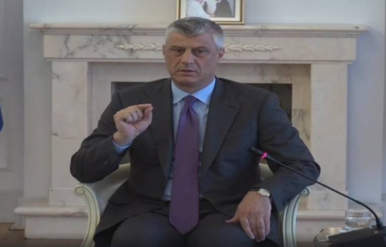 Thaçi: Tarihi Anlaşmaya Varmayı Hedefliyoruz
