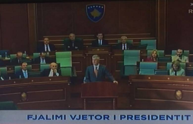 Thaçi: Tüm Vatandaşların Cumhurbaşkanıyım
