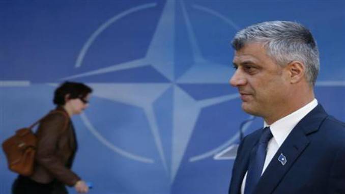 Thaçi’den NATO’ya Takdir