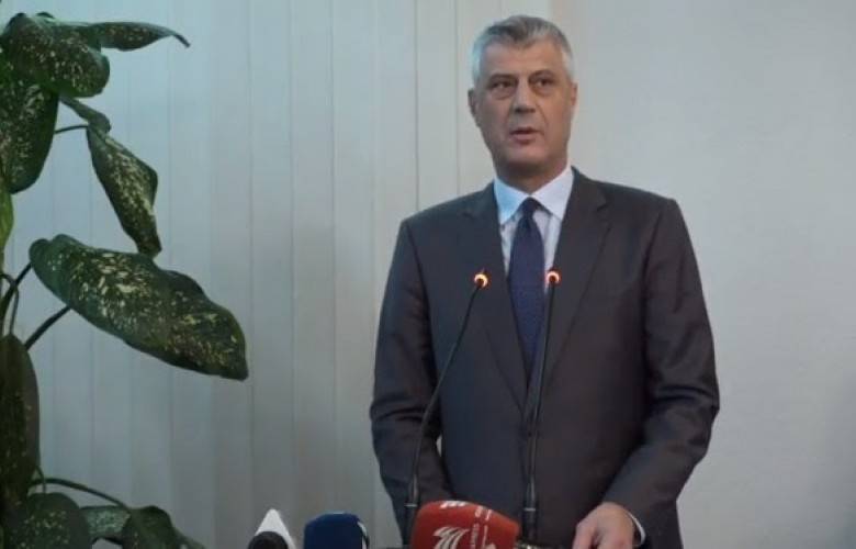 Thaçi, Sınır Anlaşmasının Onaylanmasını İstiyor