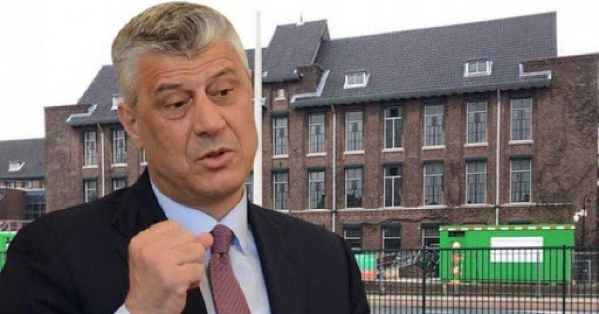 Thaçi, Pazartesi Lahey’e Hareket Edecek