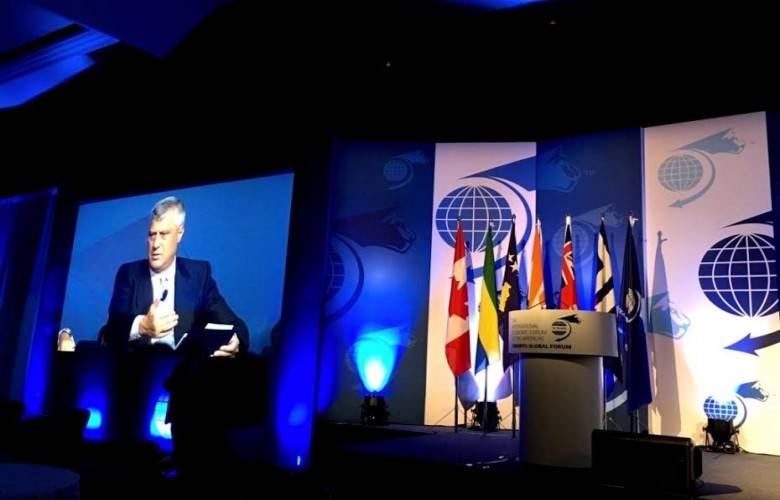 Thaçi, ABD'de Dünya Stratejik Forumuna Katılıyor