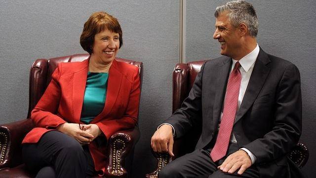 Ashton-Thaçi Veda Görüşmesi