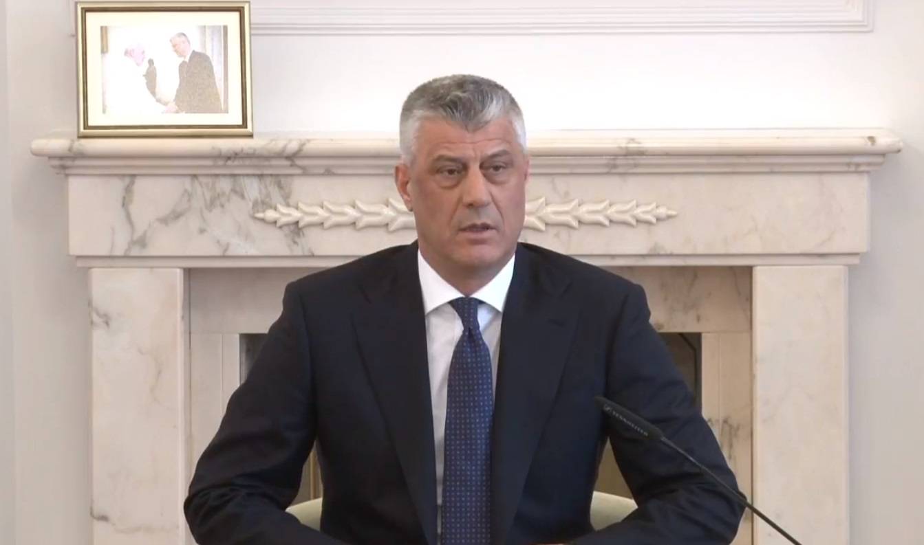 Thaçi, Vize Serbestisi İçin Sınır Anlaşmasının Onaylanmasını İstiyor