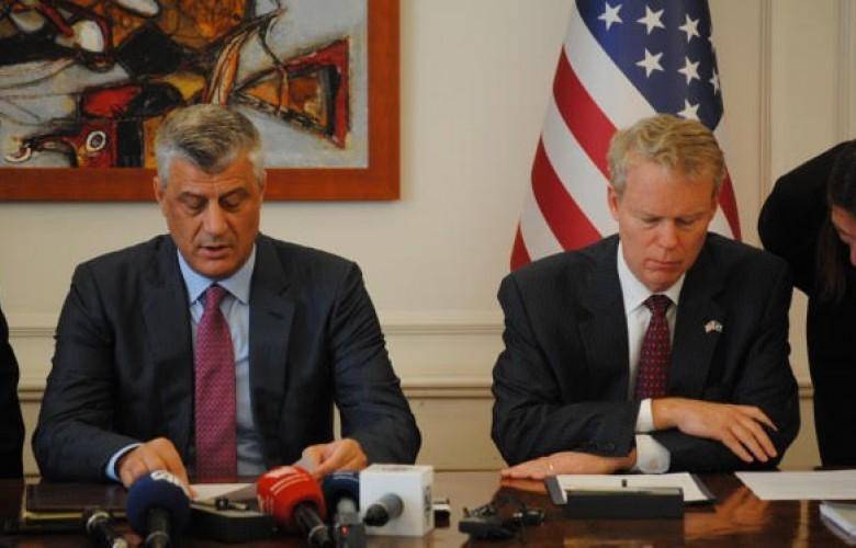 Thaçi-Delawie 26 Milyonluk Anlşamayı İmzaladı