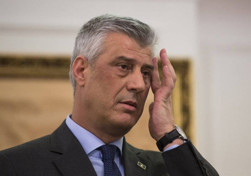 Thaçi Böbrek Rahatsızlığı Nedeniyle Hastanede