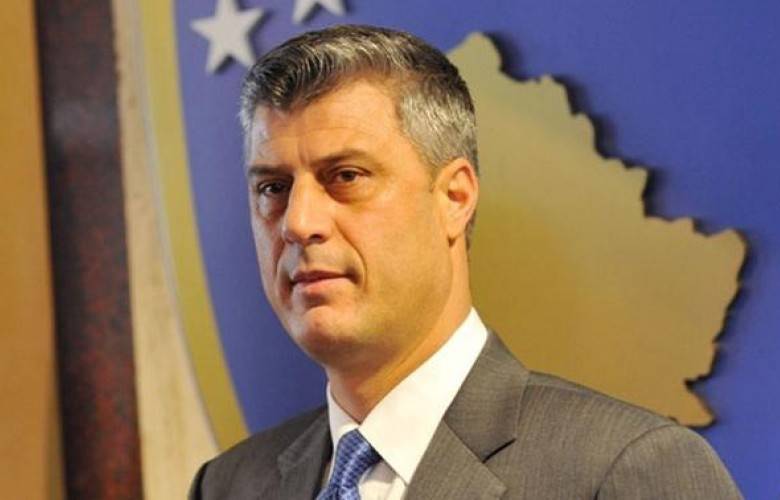 Cumhurbaşkanı Thaçi'den Kınama