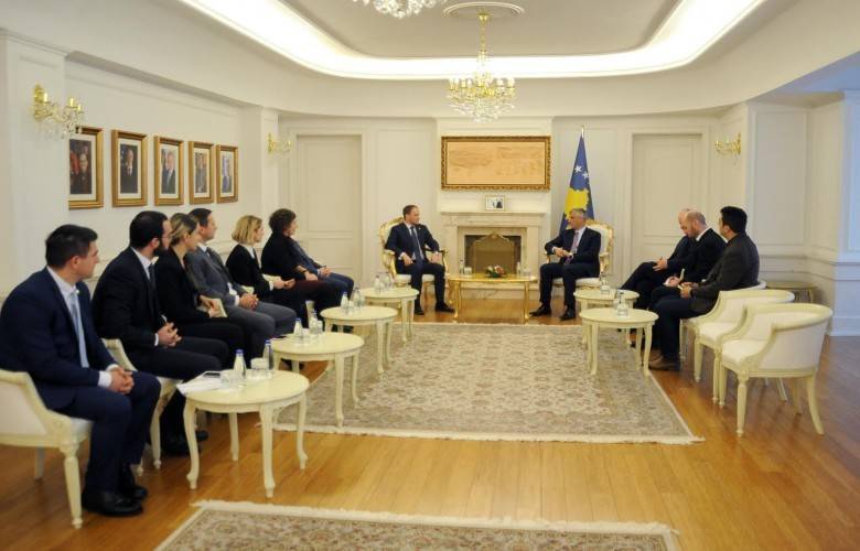 Thaçi'den MCC Ekibine Tam Destek