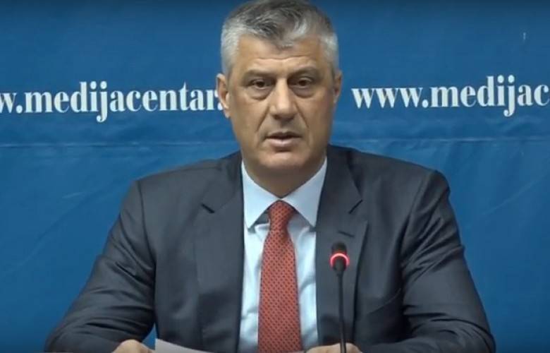 Thaçi: Ordu Kurulacak