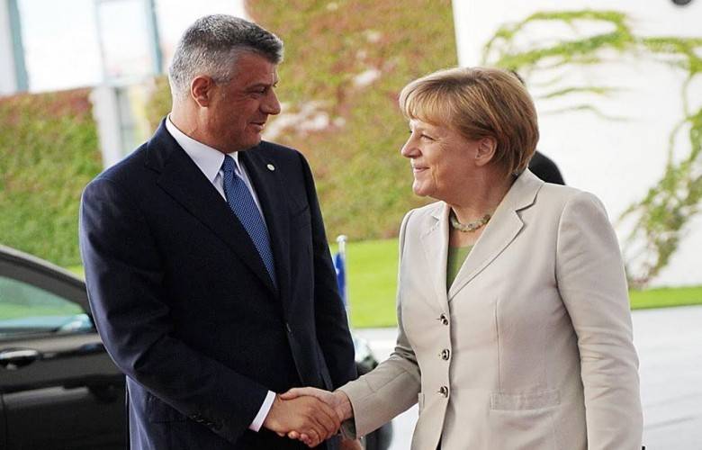 Thaçi,  Merkel ile Telefon Görüşmesi Gerçekleştirdi