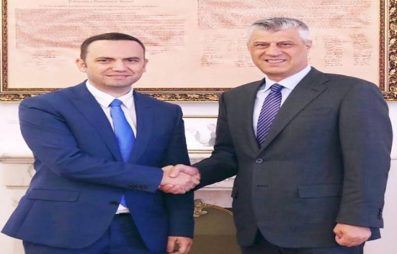 Thaçi, Makedonya Yetkilisi ile Görüştü
