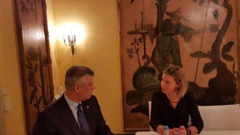 Thaçi ve Mogherini Münih'te Vizel Serbestisini Görüştüler