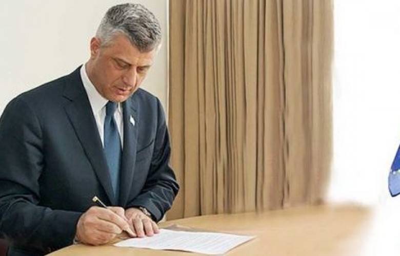 Thaçi, 49 Milyon Avroluk Yatırım Anlaşmasını İmzalıyor