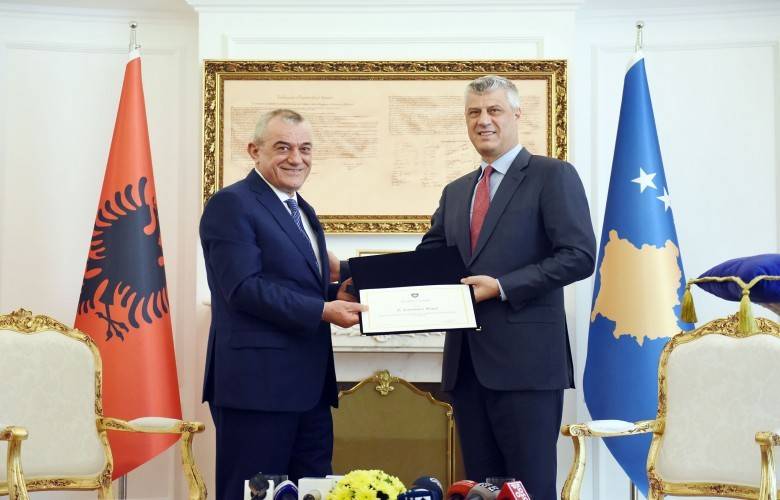 Thaçi’den  Ruçi’ye “Özgürlük Nişanı”