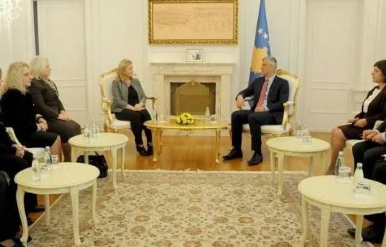 Thaçi, Cinsel Şiddet Mağdurlarına Kurumsal Destek Vaat Etti