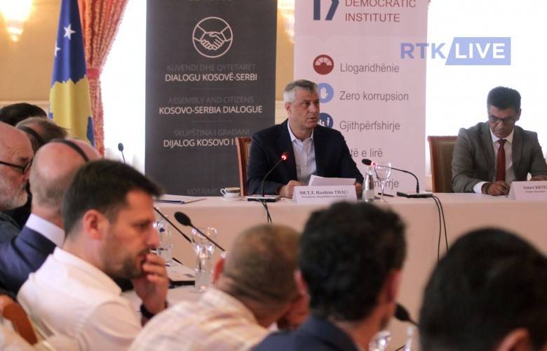 Thaçi: Bölünme Olmayacak